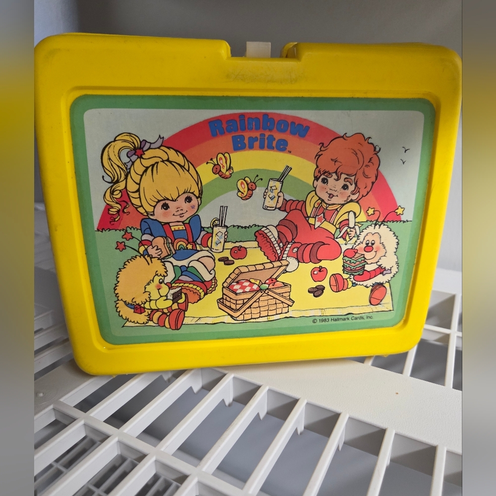 Rainbow Brite Thermos Lunch Box